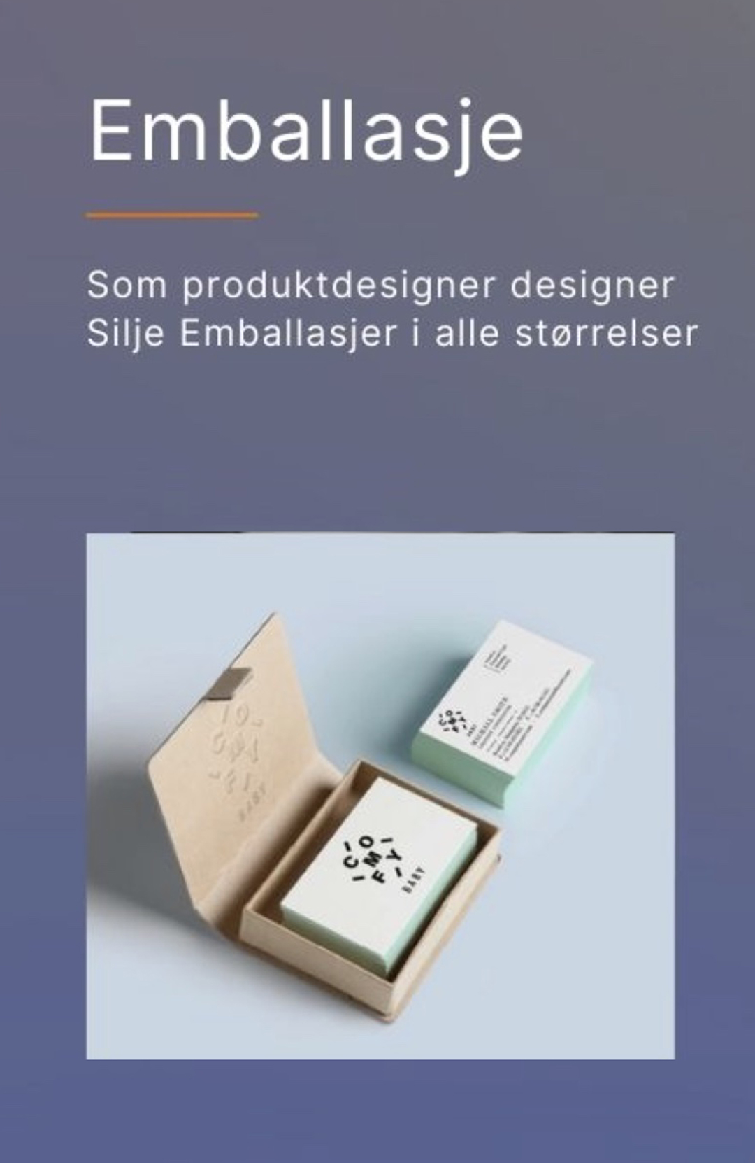SHR Design - Emballasjedesign