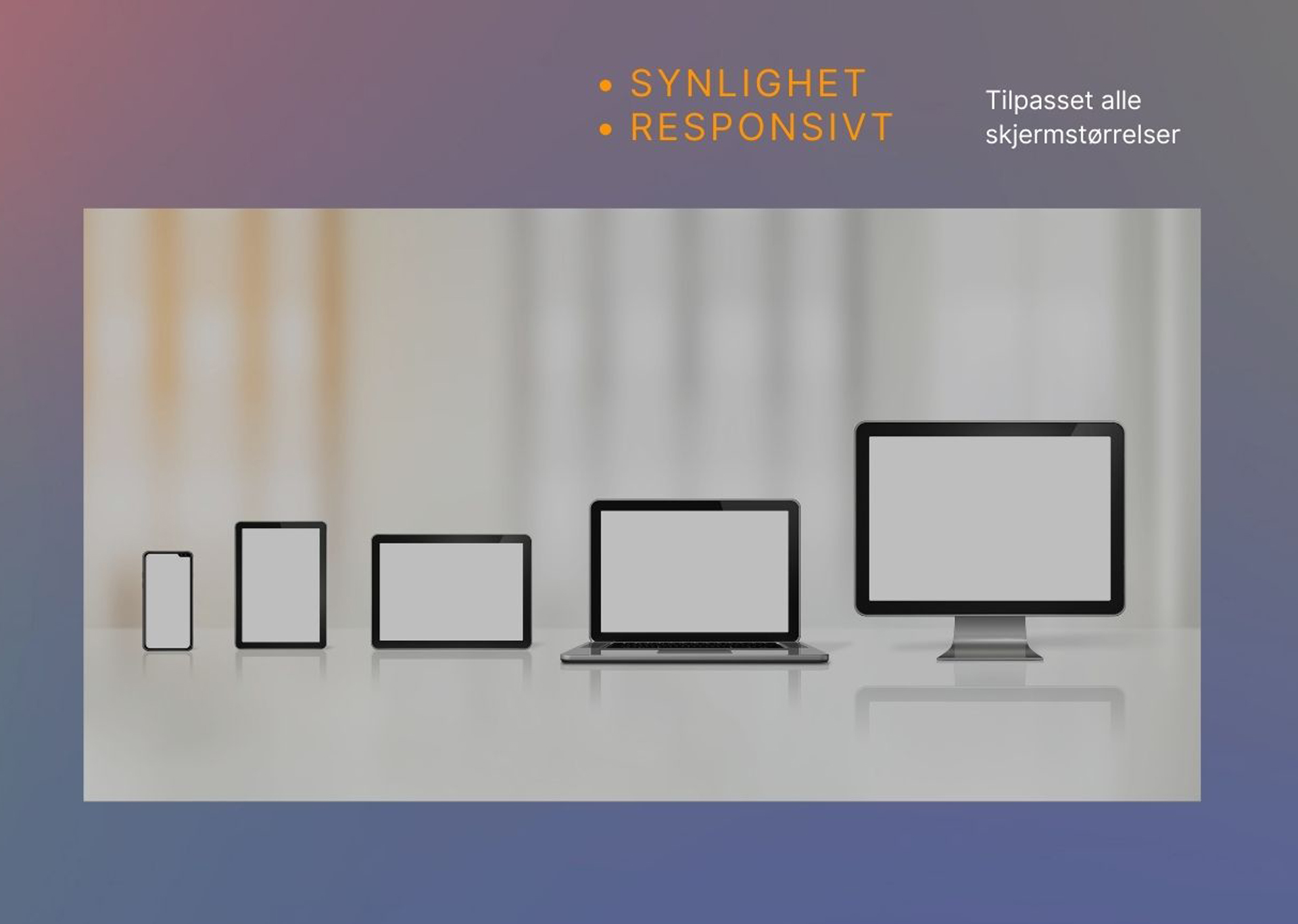 SHR Design - Responsiv nettside