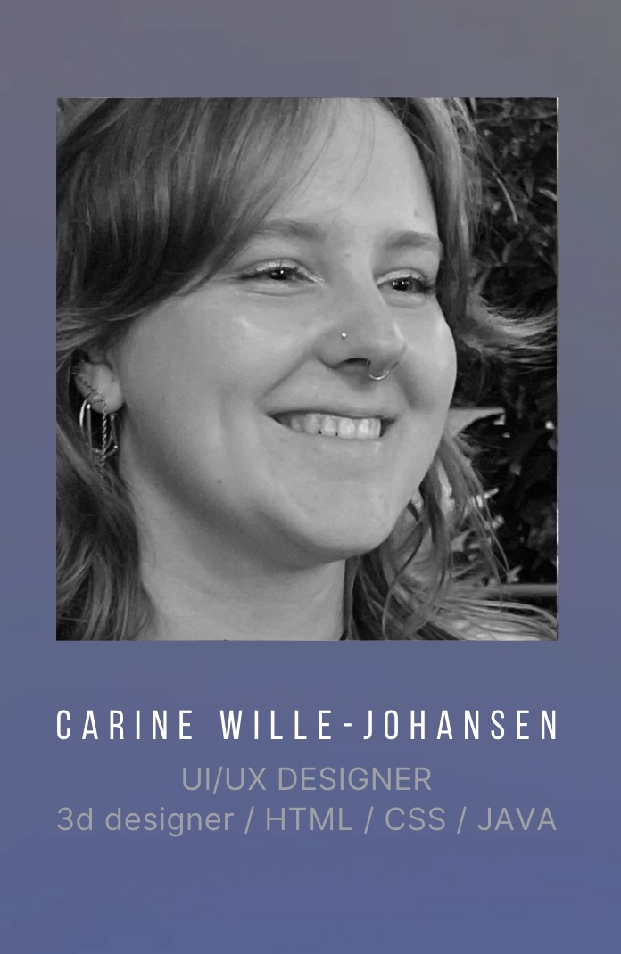 SHR Design - Carine Wille-Johansen - UI/UX Designer